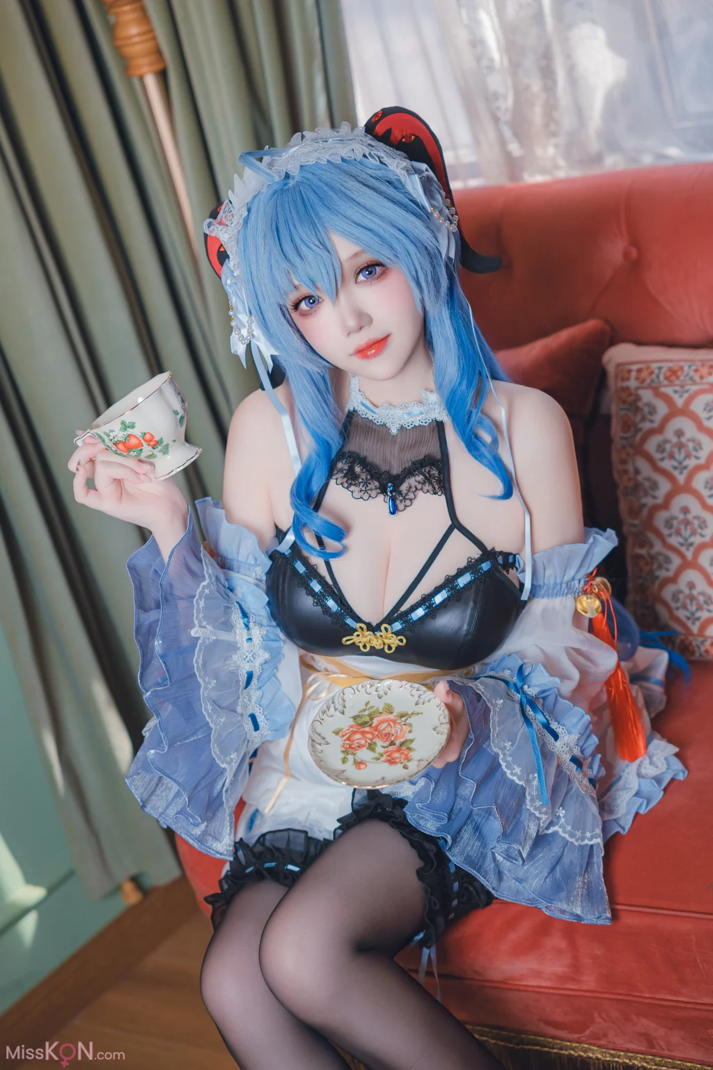 Coser@雪晴Astra: 原神 甘雨女仆 (31 photos)