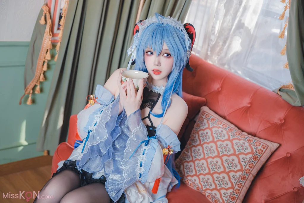 Coser@雪晴Astra: 原神 甘雨女仆 (31 photos)