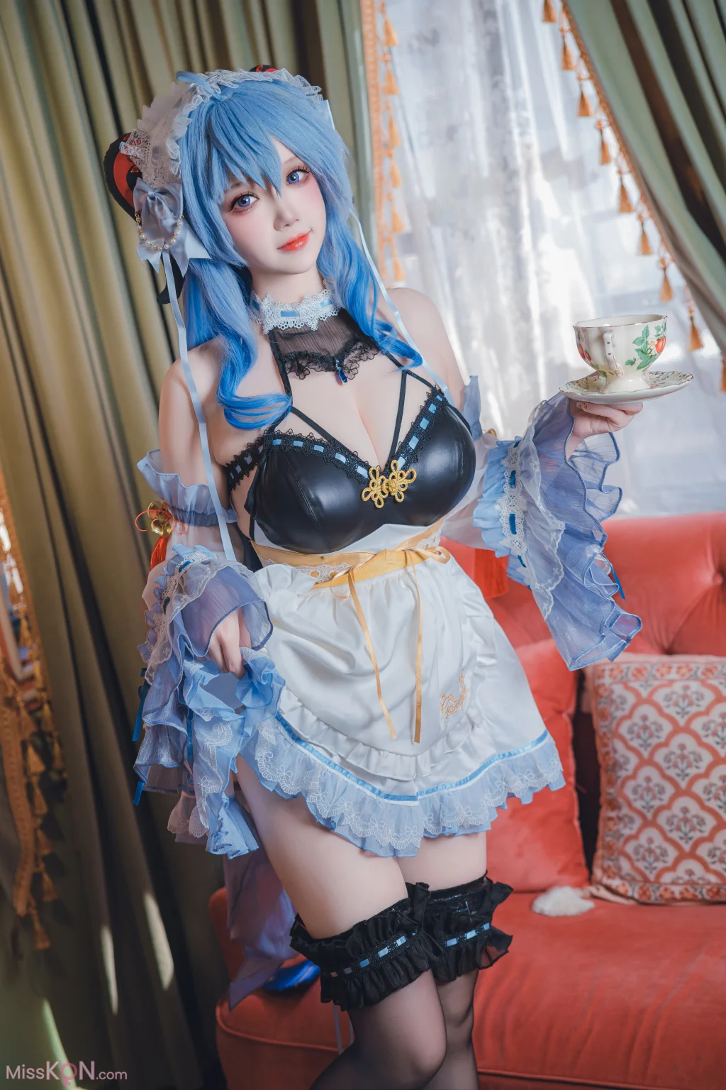 Coser@雪晴Astra: 原神 甘雨女仆 (31 photos)