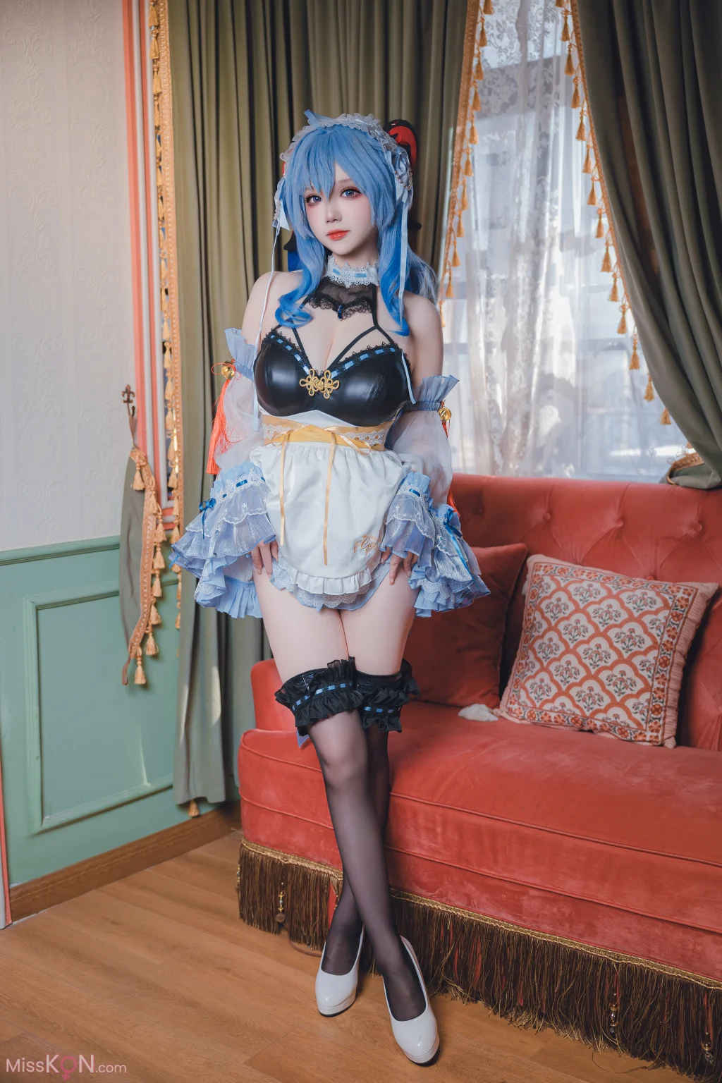 Coser@雪晴Astra: 原神 甘雨女仆 (31 photos)