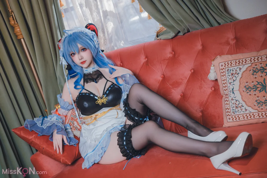 Coser@雪晴Astra: 原神 甘雨女仆 (31 photos) – Page 2