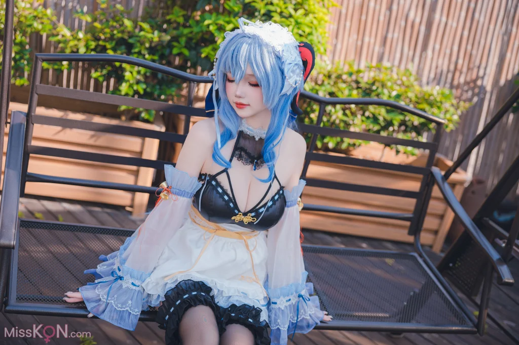 Coser@雪晴Astra: 原神 甘雨女仆 (31 photos) – Page 2