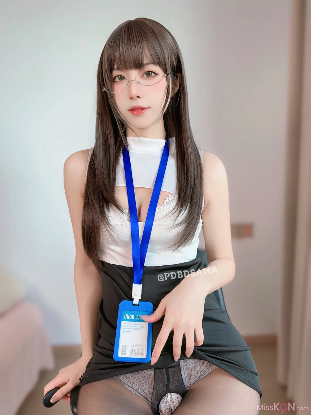 Coser@布丁大法 (Pudding Dafa): 涩气OL (42 photos + 3 videos)