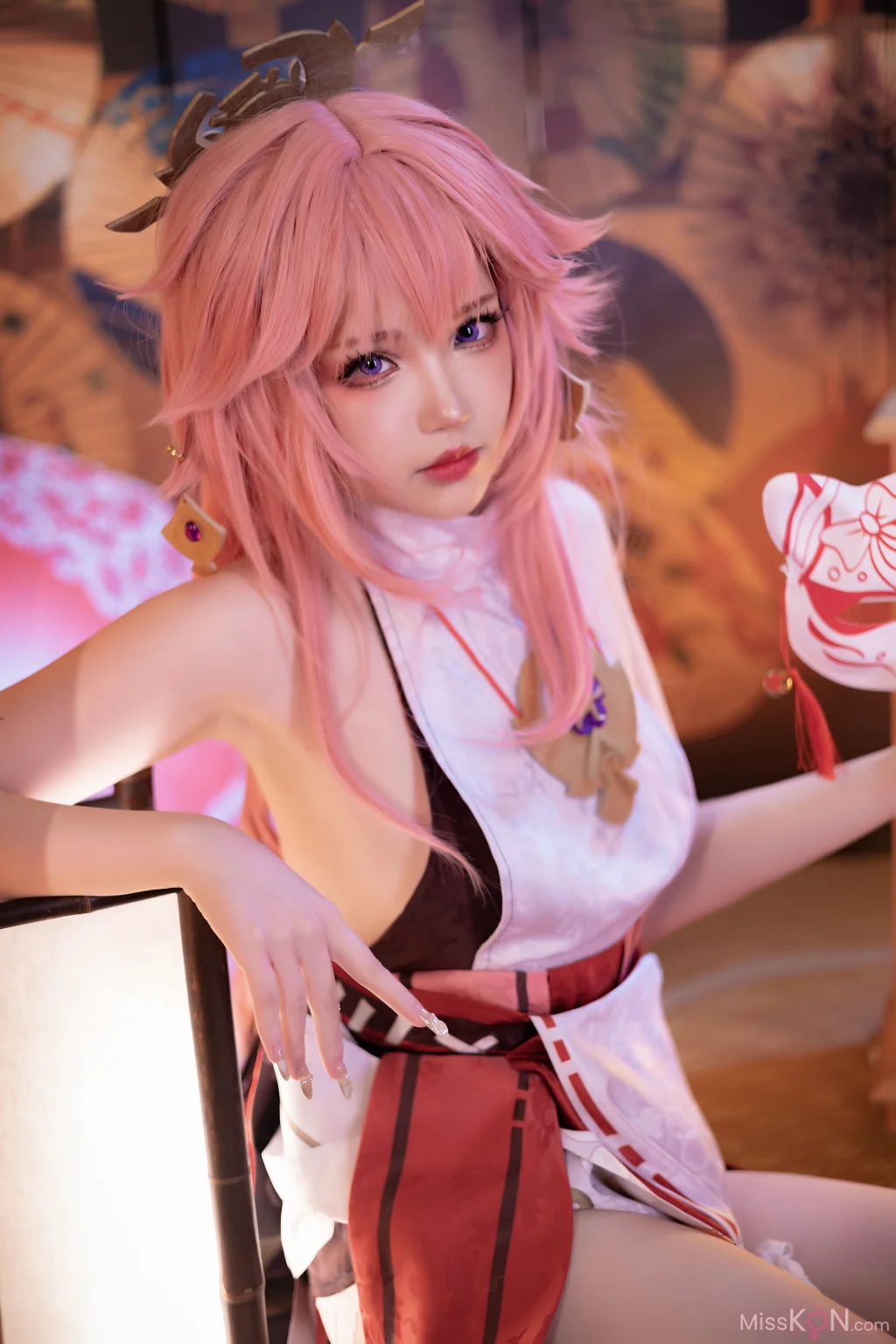Coser@雪晴Astra: 原神 八重神子 (60 photos)