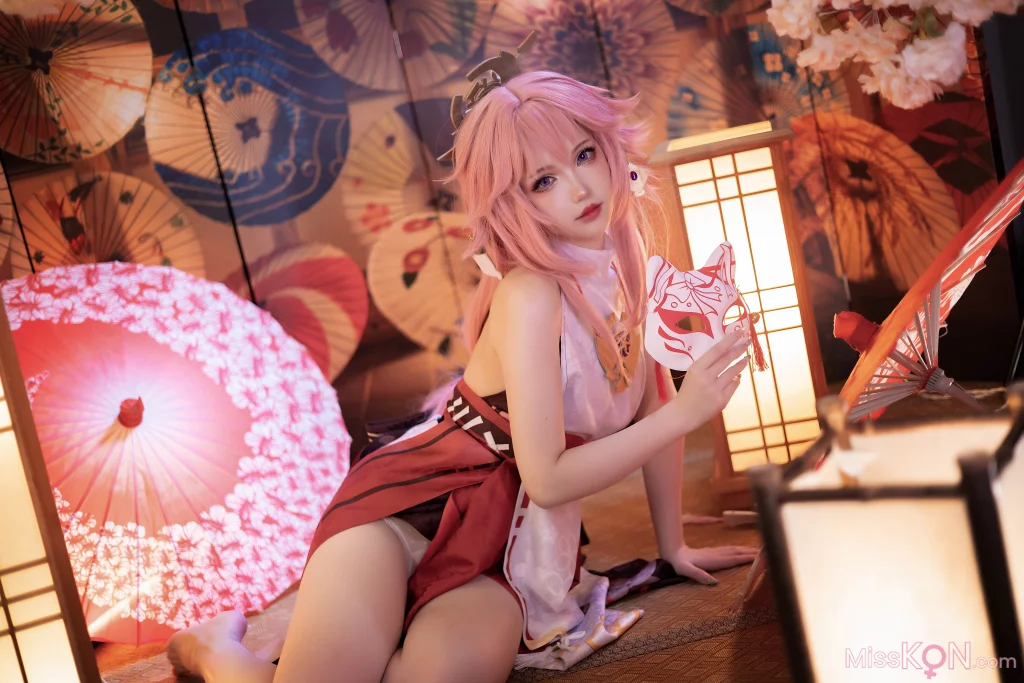 Coser@雪晴Astra: 原神 八重神子 (60 photos)
