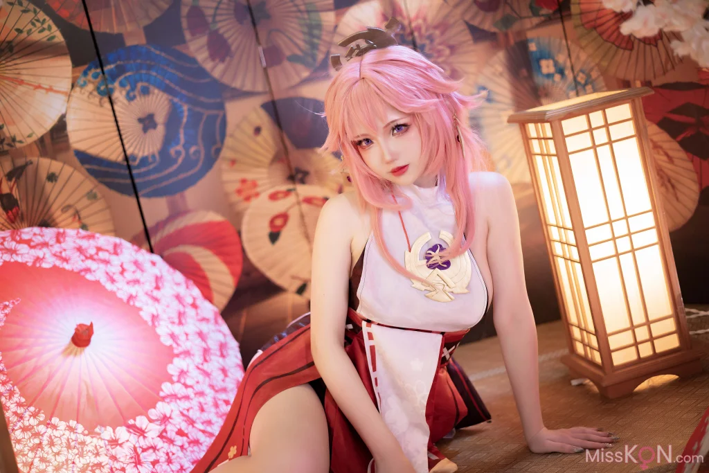 Coser@雪晴Astra: 原神 八重神子 (60 photos)