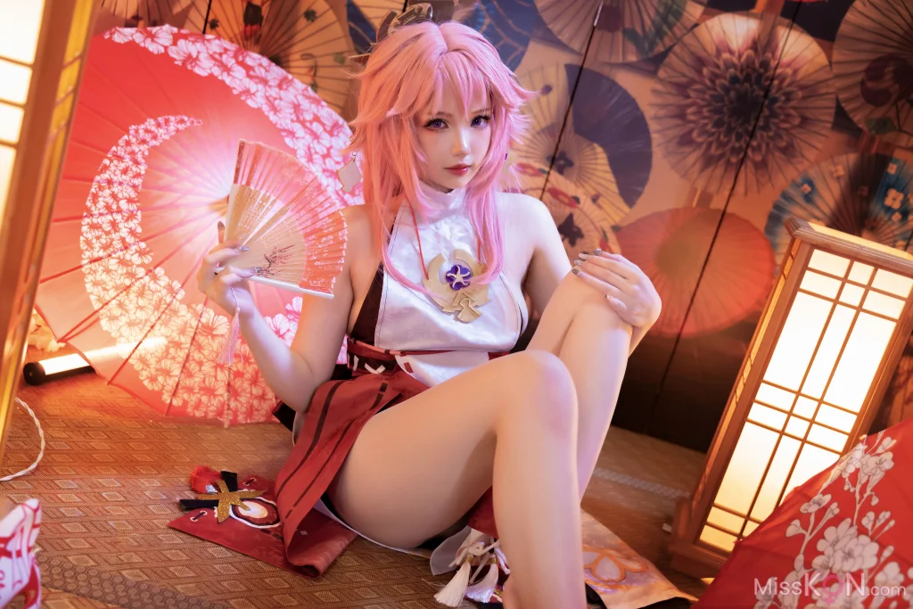 Coser@雪晴Astra: 原神 八重神子 (60 photos)