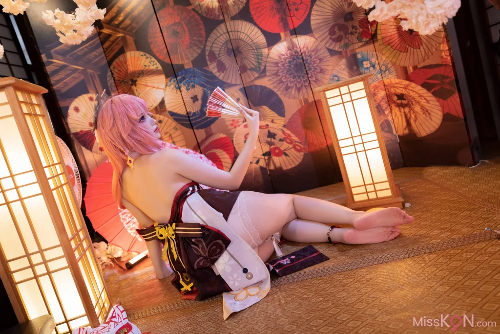 Coser@雪晴Astra: 原神 八重神子 (60 photos) – Page 2