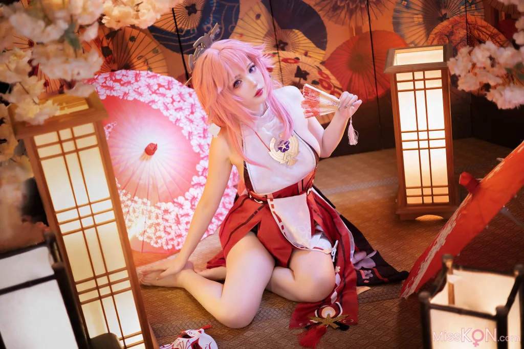 Coser@雪晴Astra: 原神 八重神子 (60 photos) – Page 2