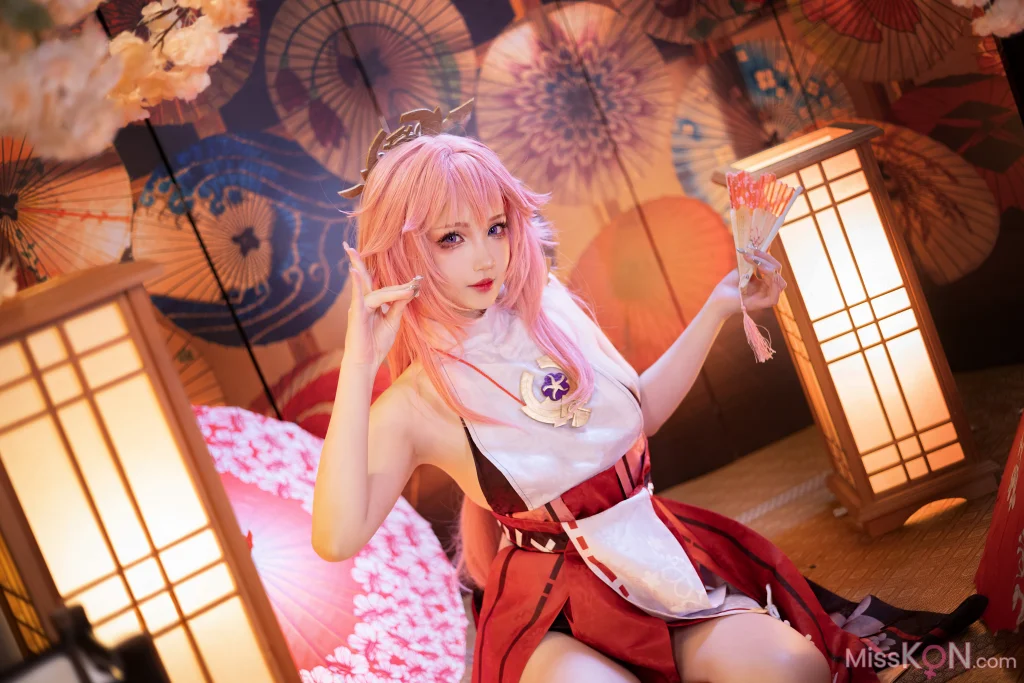 Coser@雪晴Astra: 原神 八重神子 (60 photos) – Page 2