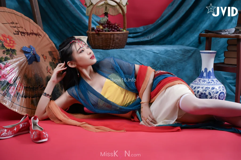[JVID] 夏暮光: 女神暮光敦煌風格造型服飾首度嘗試,飛越天際穿梭時空與你來場空前未有的愛戀滋味～ (112 photos + 1 video) – Page 4