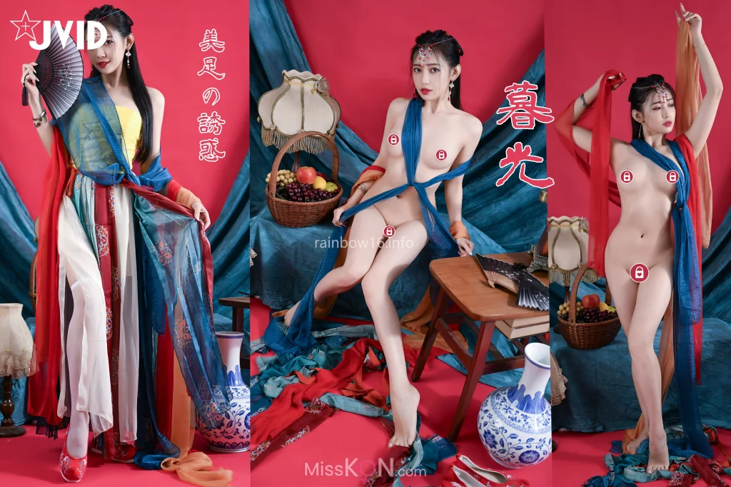 [JVID] 夏暮光: 女神暮光敦煌風格造型服飾首度嘗試,飛越天際穿梭時空與你來場空前未有的愛戀滋味～ (112 photos + 1 video) – Page 4
