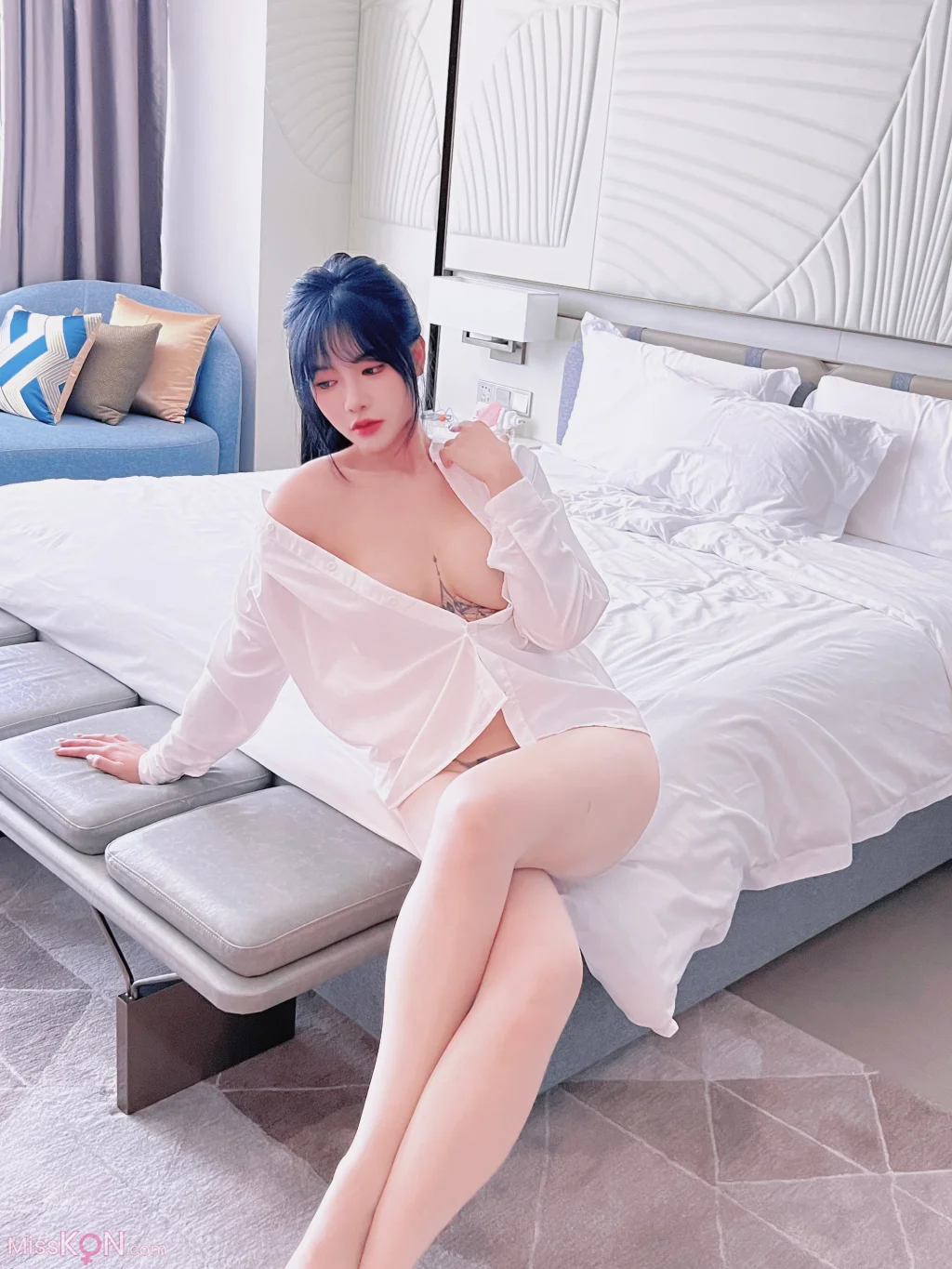[内购无水印] Na Bi (娜比): 秀人网模特 学生装 (136 photos) – Page 3