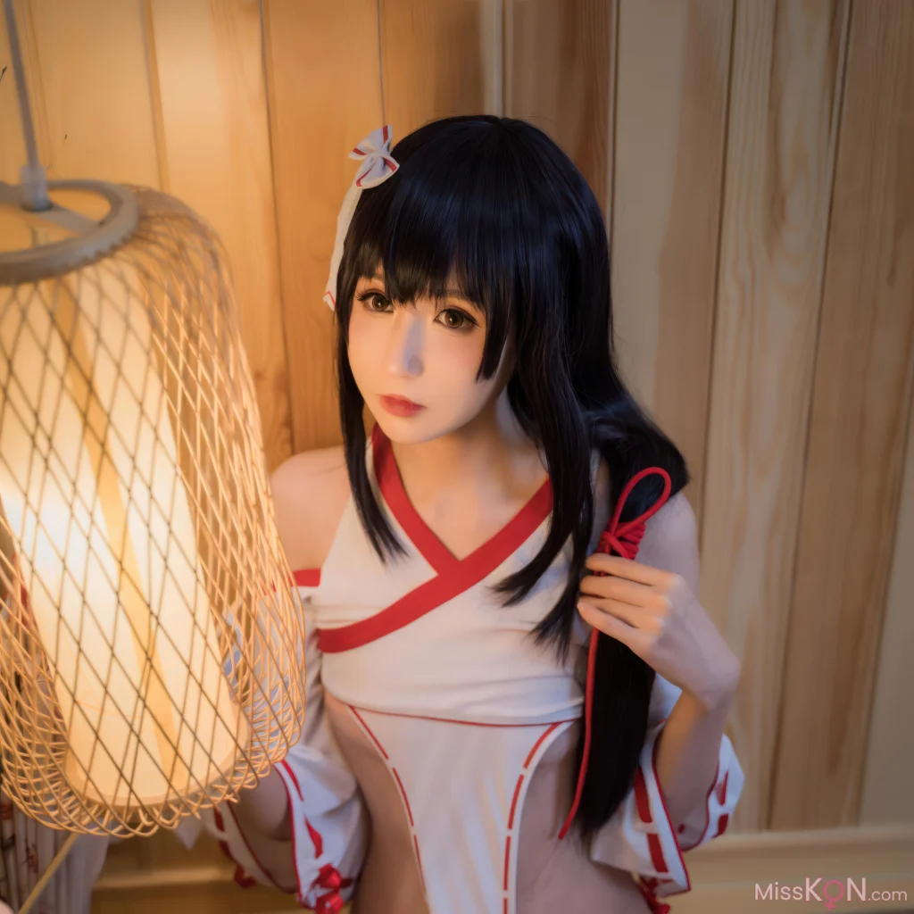 Coser@西园寺南歌: 妈妈子巫女 (30 photos) – Page 2