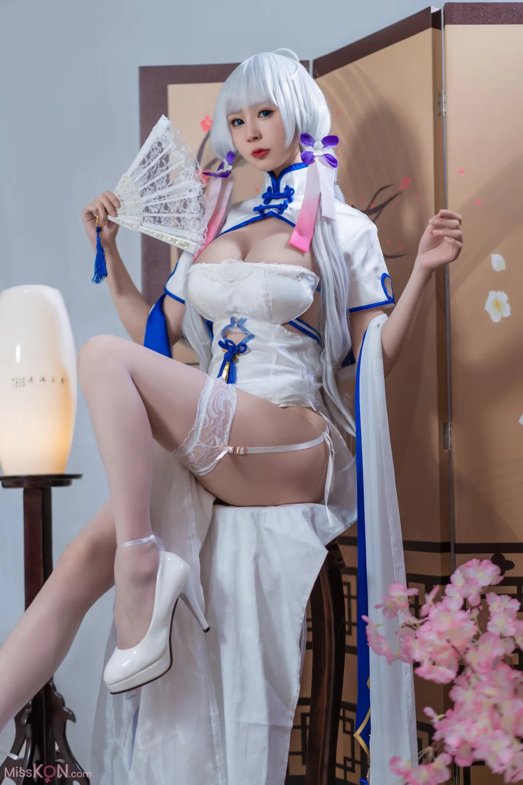 Coser@西园寺南歌: 碧蓝航线 光辉旗袍 (24 photos)