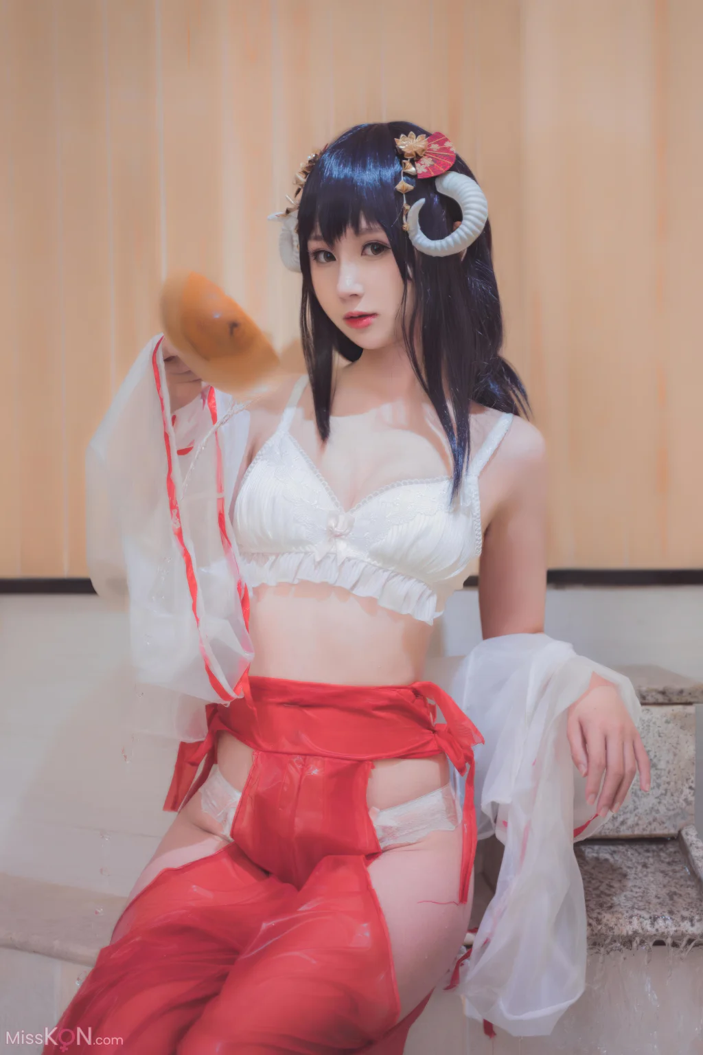 Coser@西园寺南歌: 透明巫女 (30 photos) – Page 2