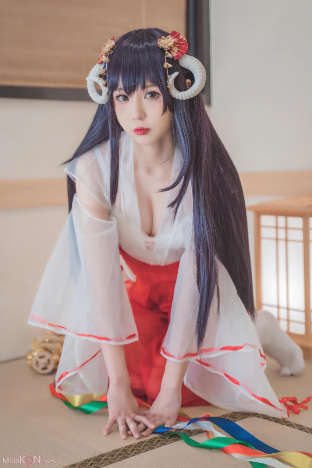Coser@西园寺南歌: 透明巫女 (30 photos) – Page 2