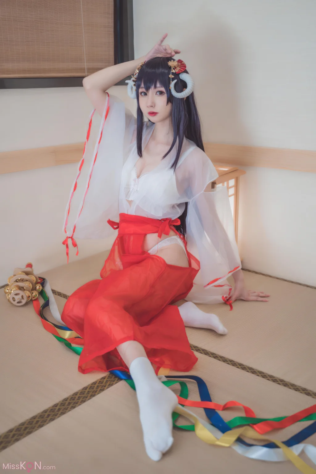 Coser@西园寺南歌: 透明巫女 (30 photos) – Page 2