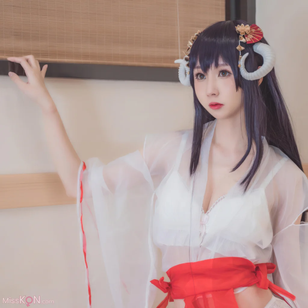 Coser@西园寺南歌: 透明巫女 (30 photos) – Page 2