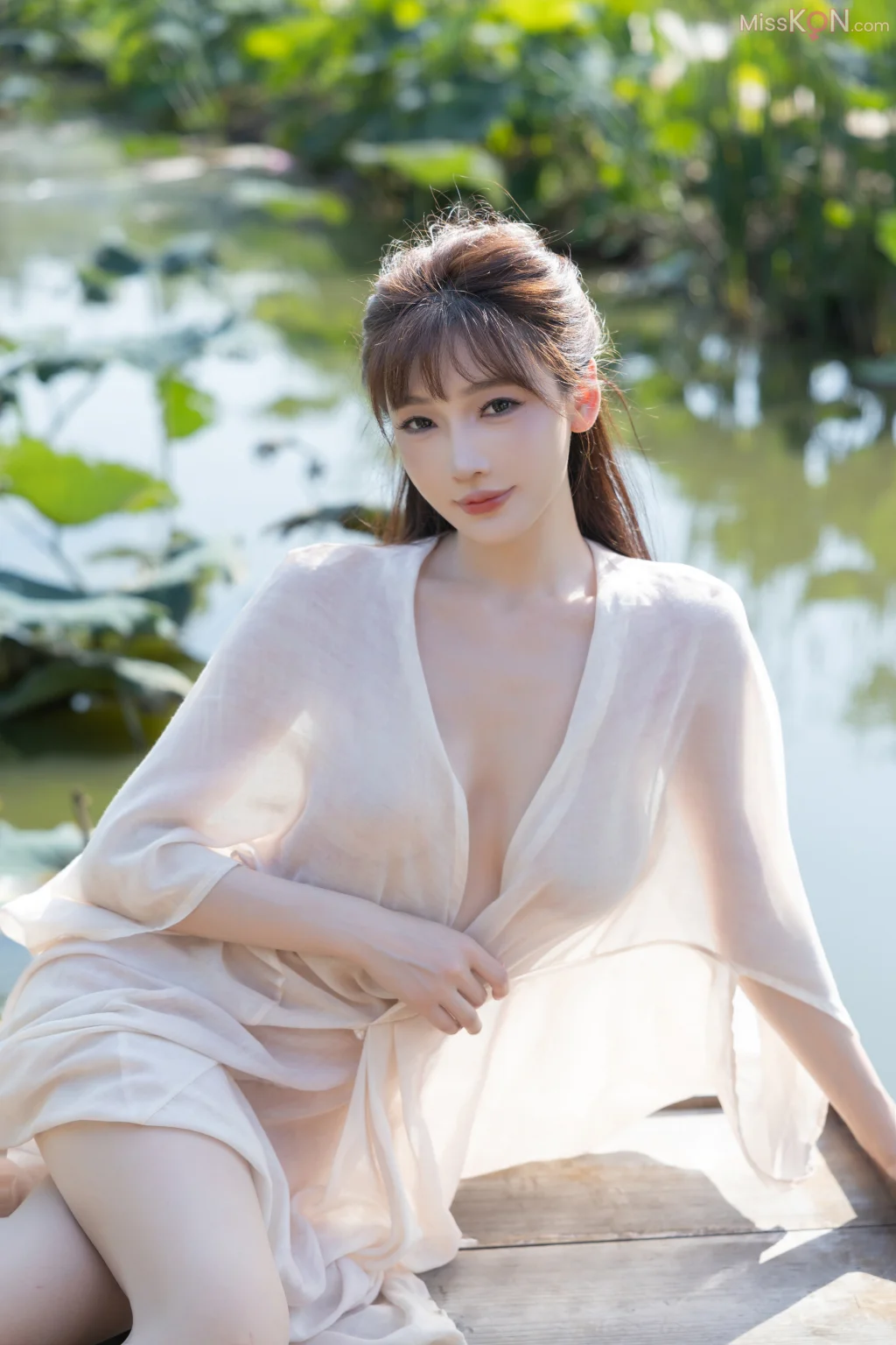 [内购无水印] Lu Xuan Xuan (陆萱萱): 秀人网模特 荷花 (91 photos) – Page 2
