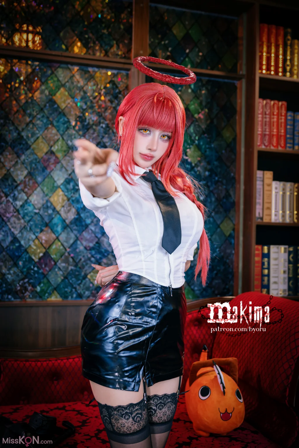 Coser@Byoru: Makima-HD 电锯人 玛奇玛 (63 photos + 35 videos)