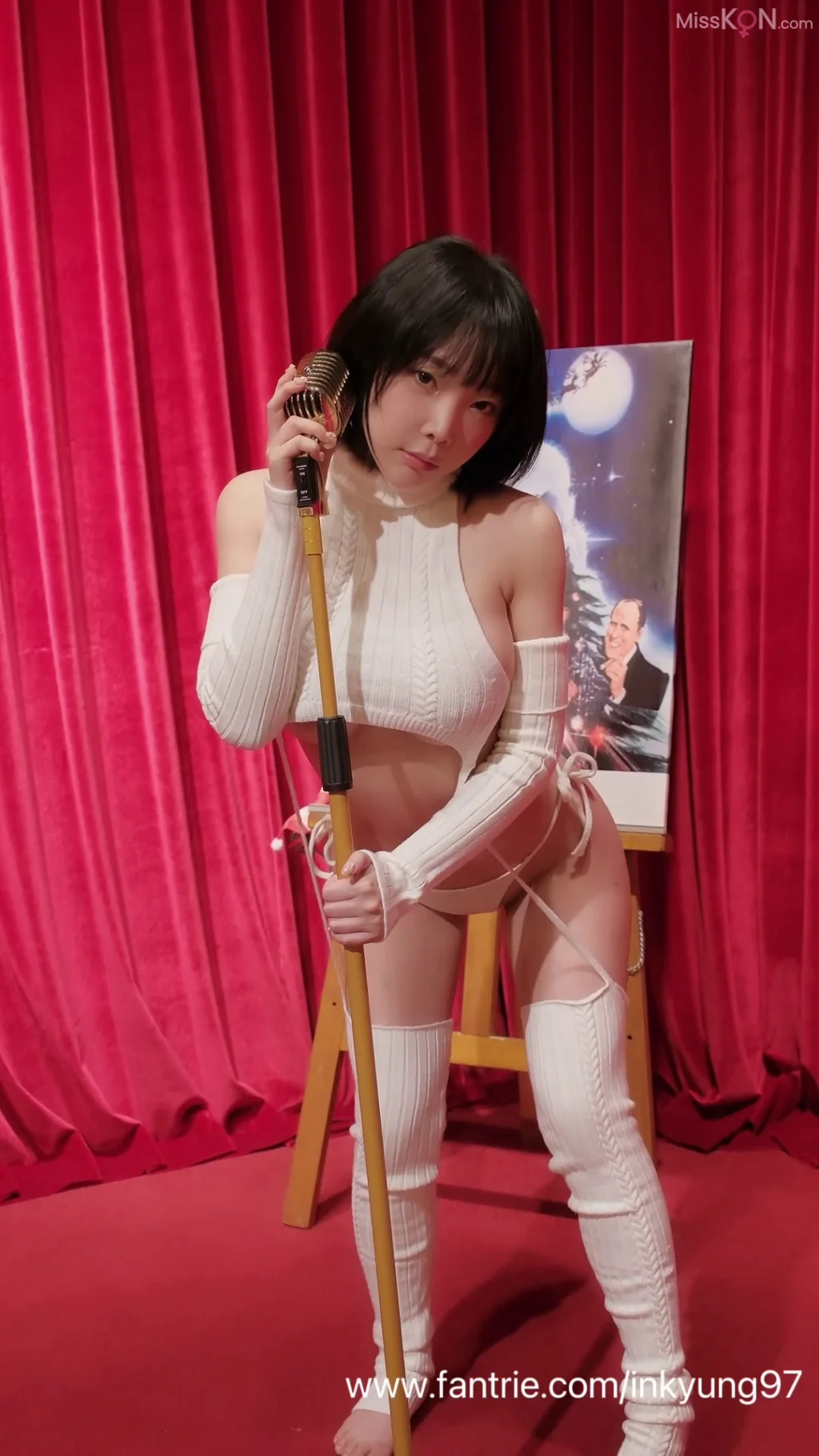 Kang In-kyung (강인경): White Lingerie (35 photos + 1 video) – Page 2