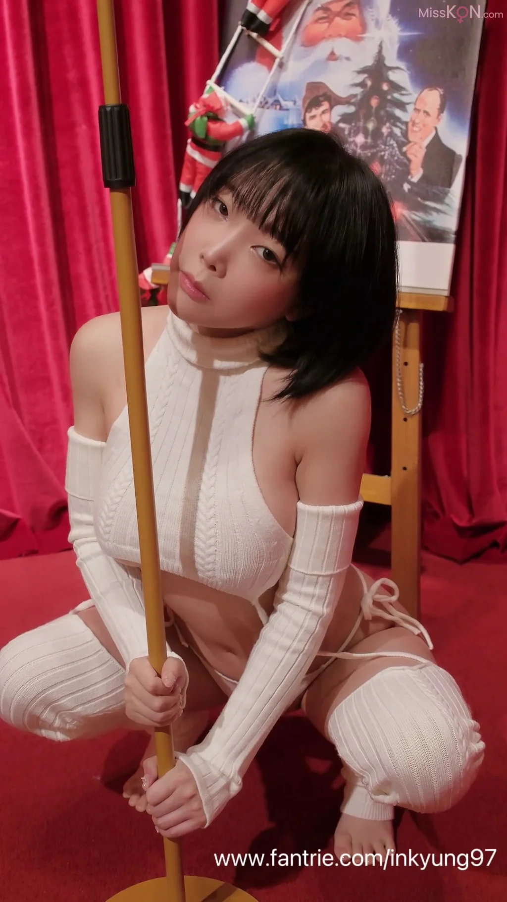 Kang In-kyung (강인경): White Lingerie (35 photos + 1 video) – Page 3