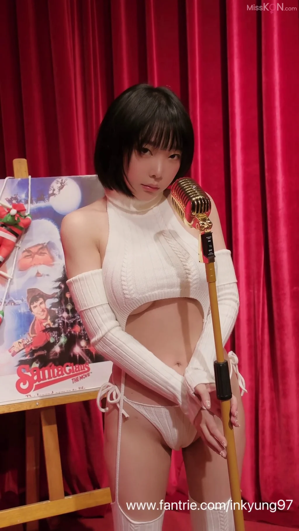 Kang In-kyung (강인경): White Lingerie (35 photos + 1 video) – Page 3