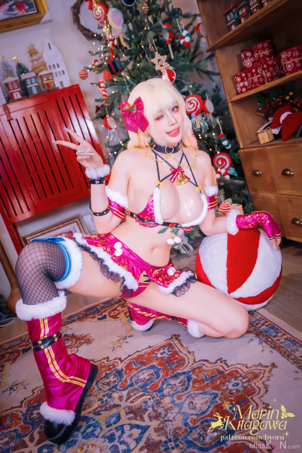 Coser@Byoru: Xmas Marin 更衣人偶坠入爱河 喜多川海梦圣诞 (65 photos + 29 videos) – Page 3