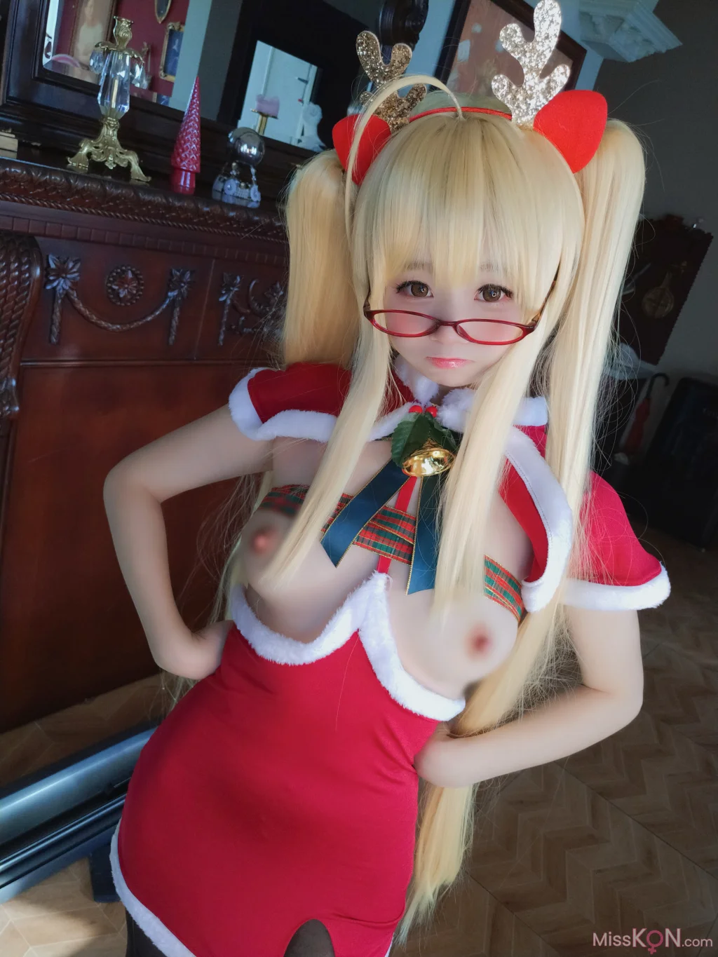 Coser@摇摇乐yoyo: Reindeer Marie Rose (104 photos)
