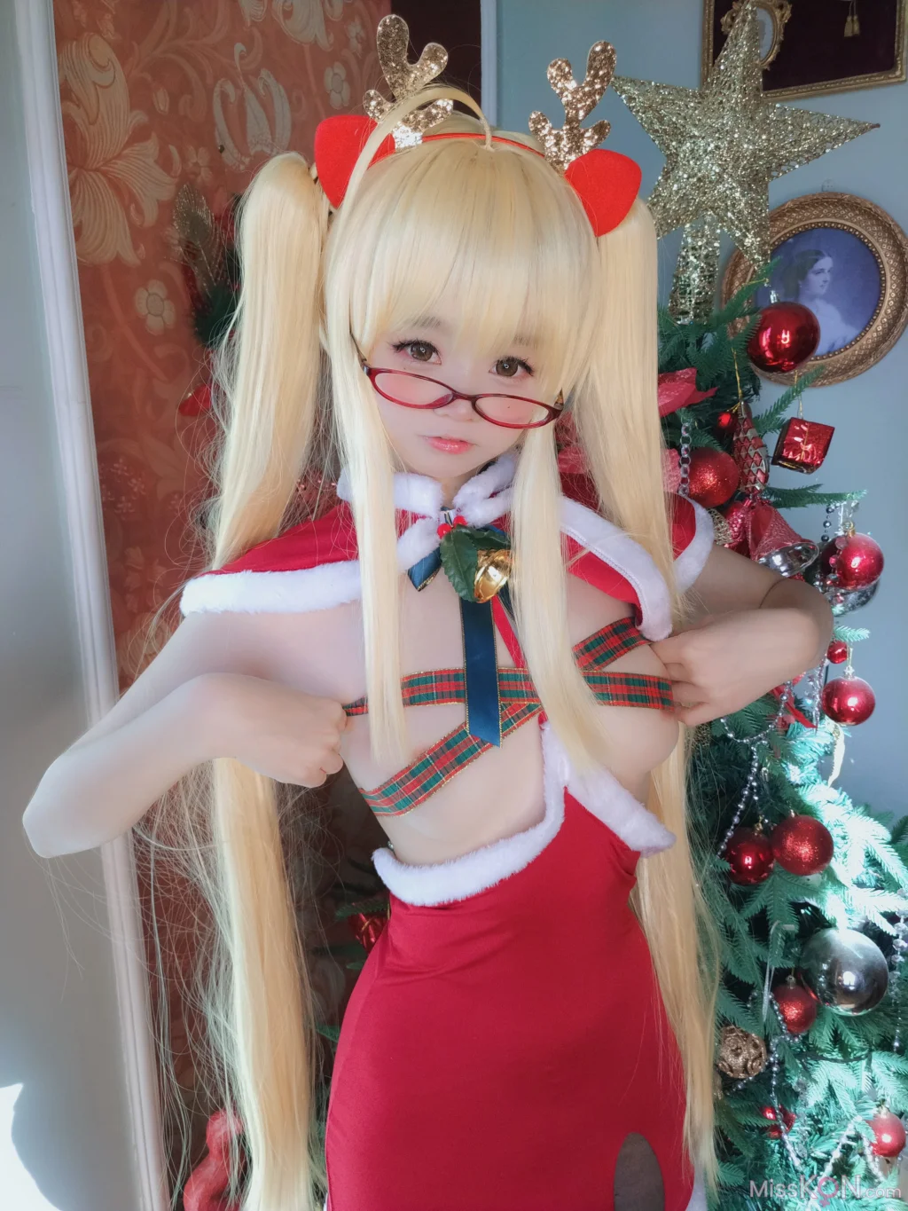 Coser@摇摇乐yoyo: Reindeer Marie Rose (104 photos)