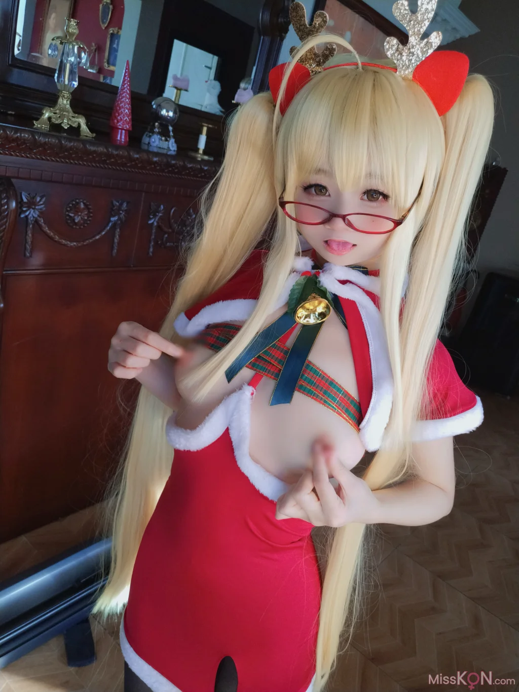 Coser@摇摇乐yoyo: Reindeer Marie Rose (104 photos)