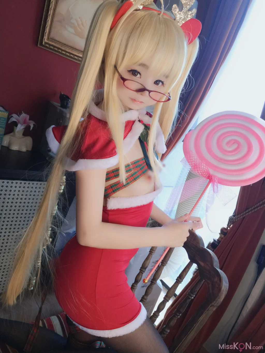 Coser@摇摇乐yoyo: Reindeer Marie Rose (104 photos) – Page 2