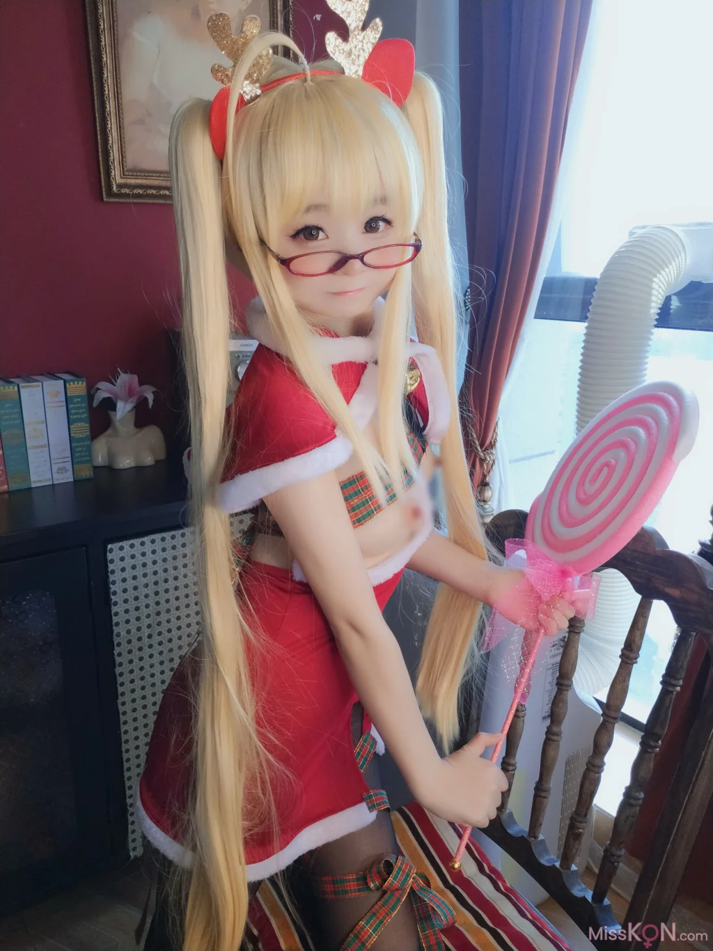 Coser@摇摇乐yoyo: Reindeer Marie Rose (104 photos) – Page 3