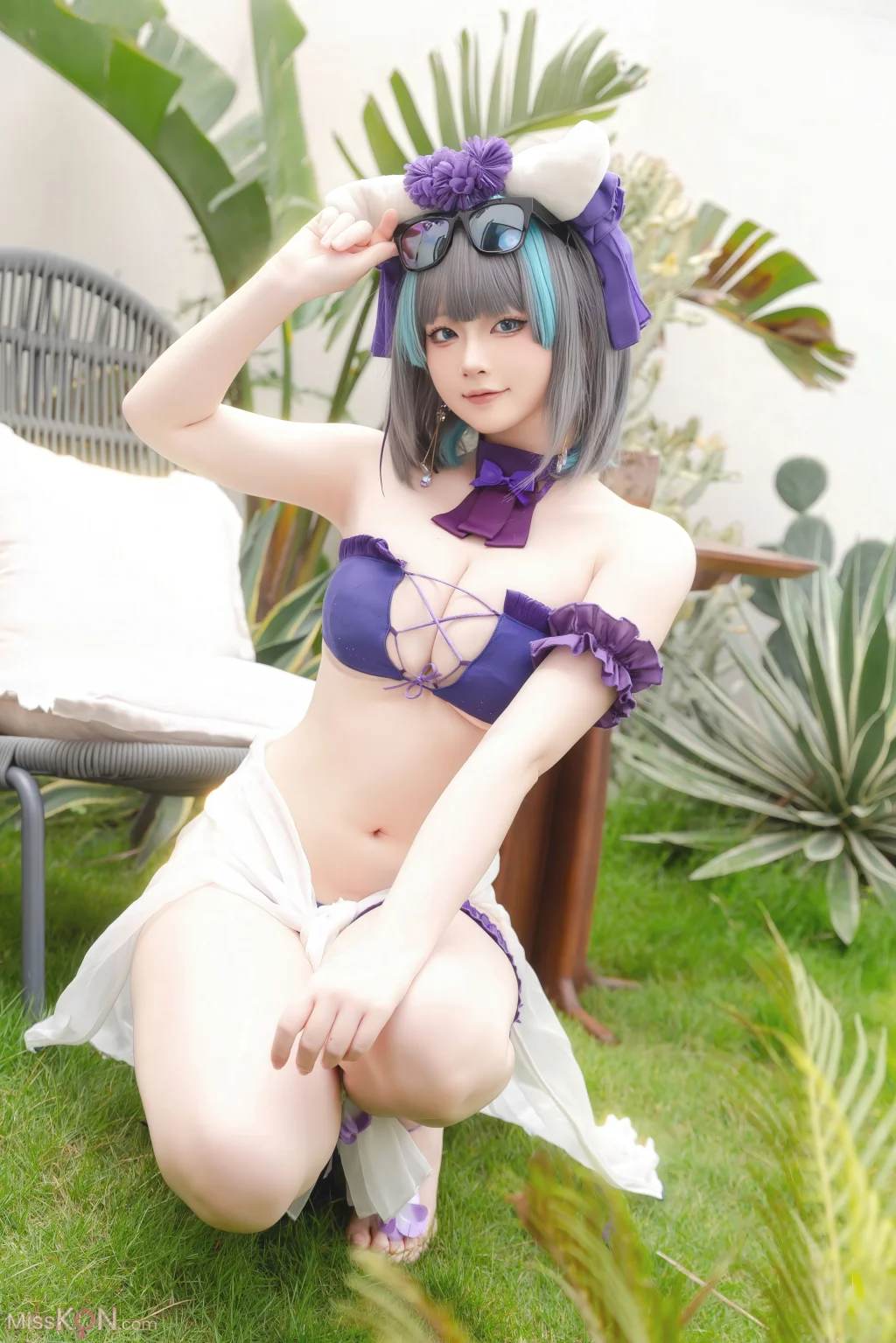Coser@屿鱼: 柴郡泳装 (29 photos) – Page 2