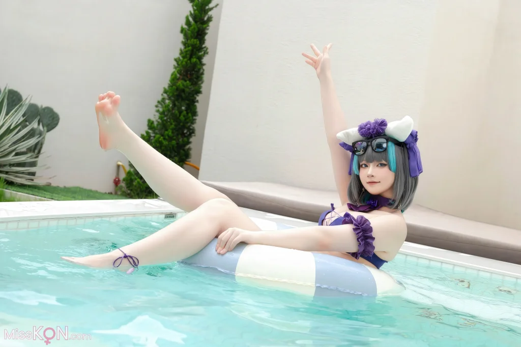 Coser@屿鱼: 柴郡泳装 (29 photos) – Page 2