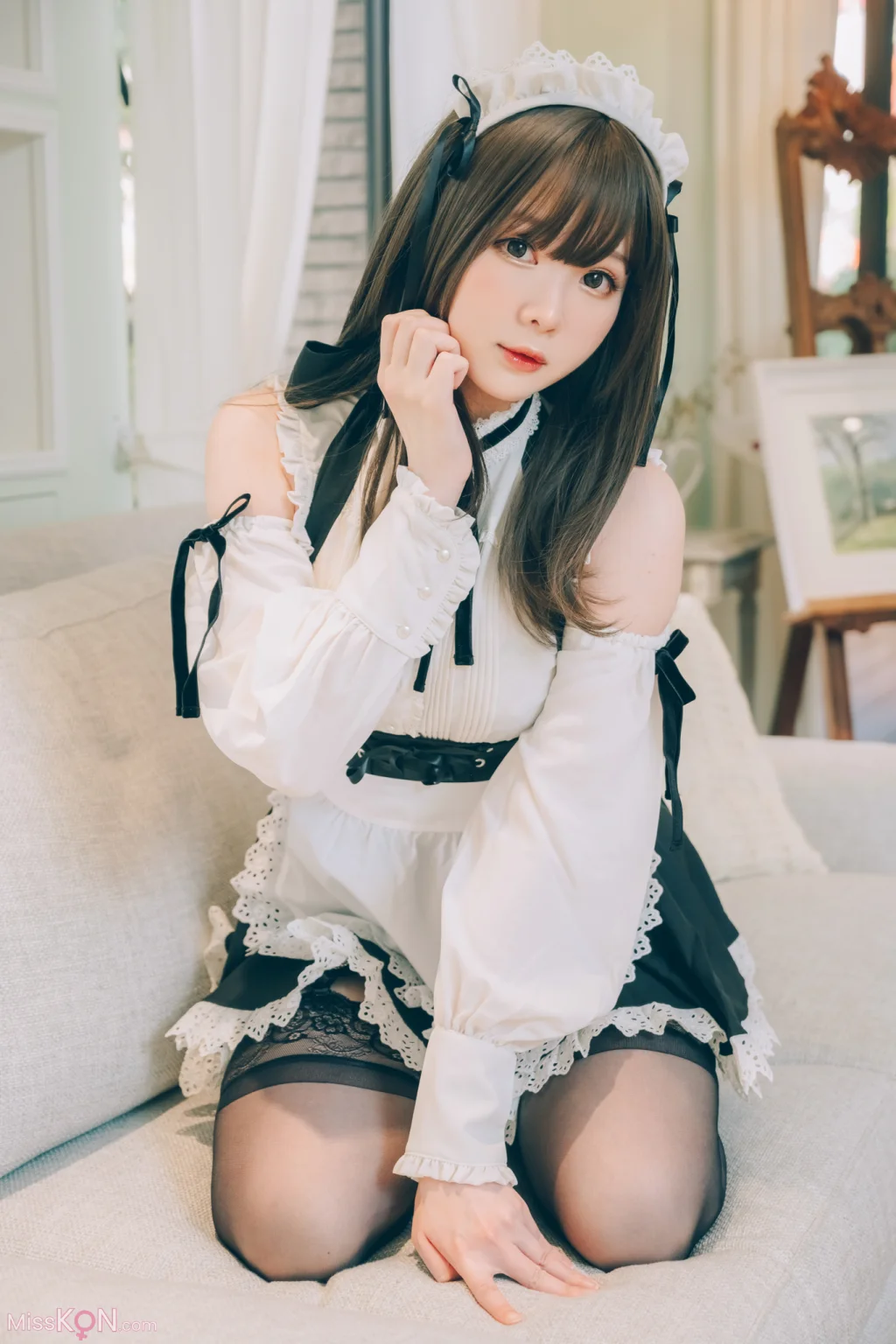 Coser@霜月shimo: 女仆图鉴2 (115 photos)