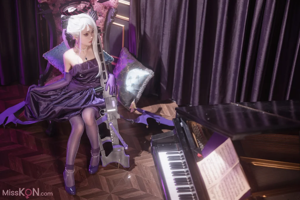 Coser@矢量鱼: 蔚蓝档案 空崎日奈连衣裙 (34 photos) – Page 2