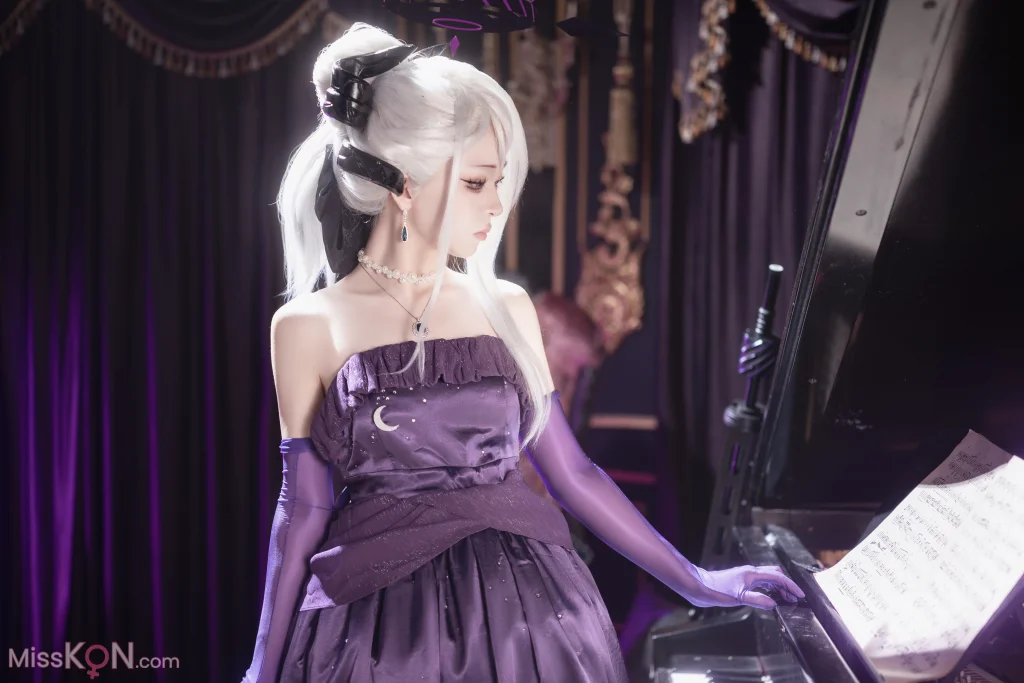 Coser@矢量鱼: 蔚蓝档案 空崎日奈连衣裙 (34 photos) – Page 2