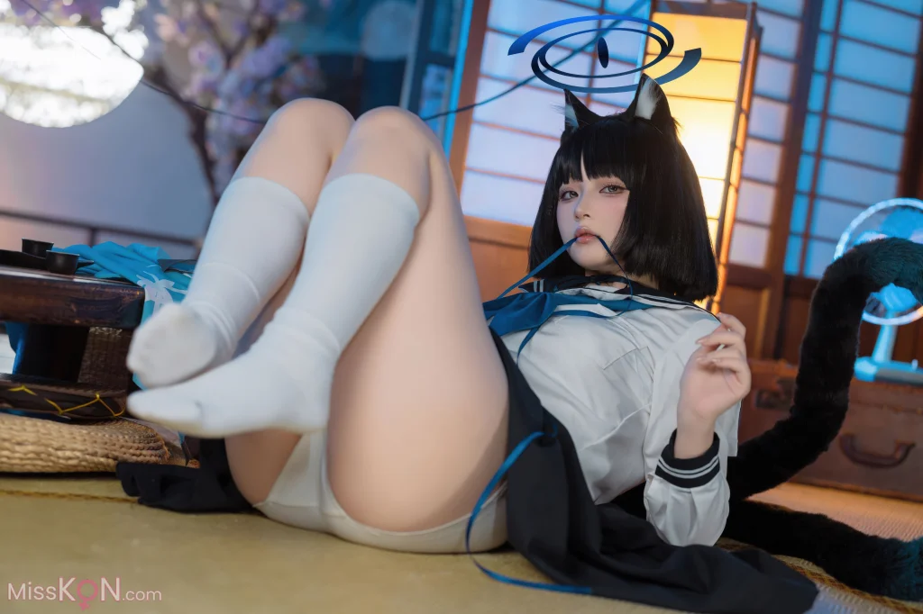 Coser@屿鱼: 蔚蓝档案 桐生桔梗 (53 photos)