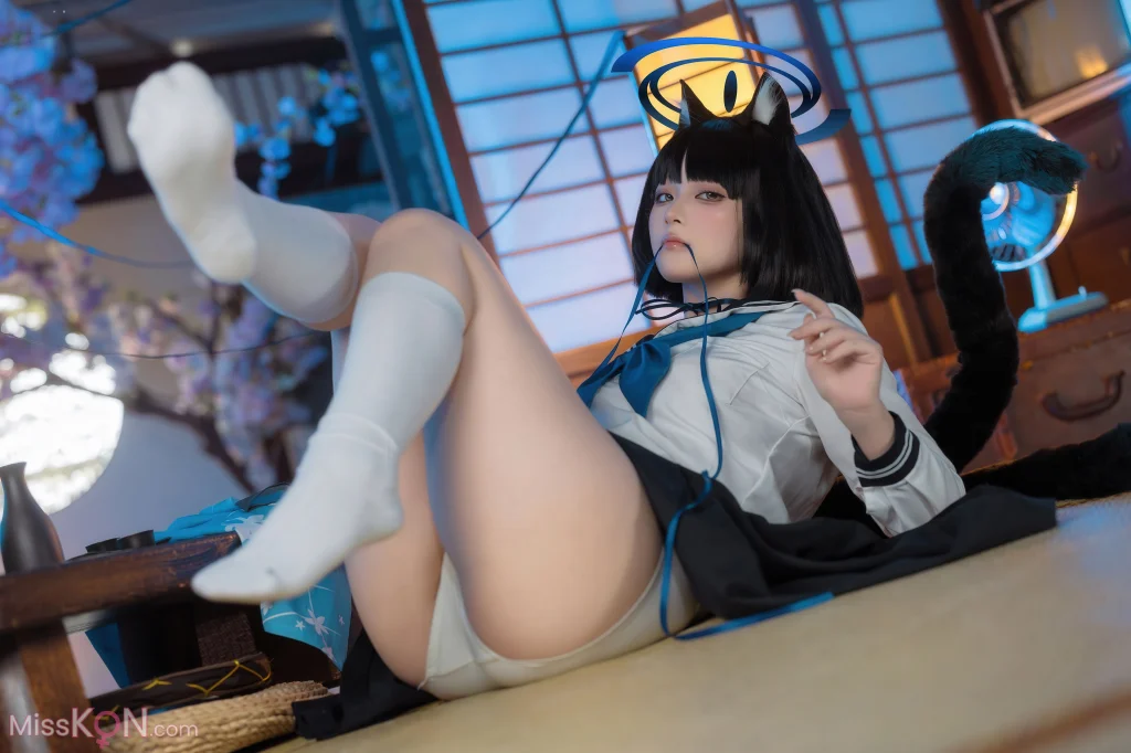 Coser@屿鱼: 蔚蓝档案 桐生桔梗 (53 photos)
