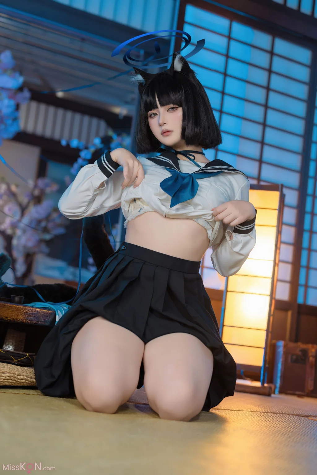 Coser@屿鱼: 蔚蓝档案 桐生桔梗 (53 photos) – Page 2