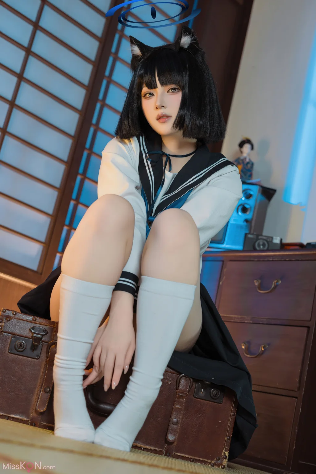 Coser@屿鱼: 蔚蓝档案 桐生桔梗 (53 photos) – Page 2