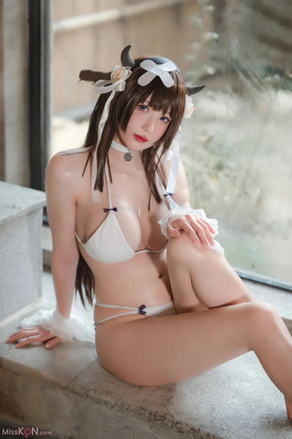 Coser@西园寺南歌: 碧蓝航线-樫野比基尼 (30 photos)
