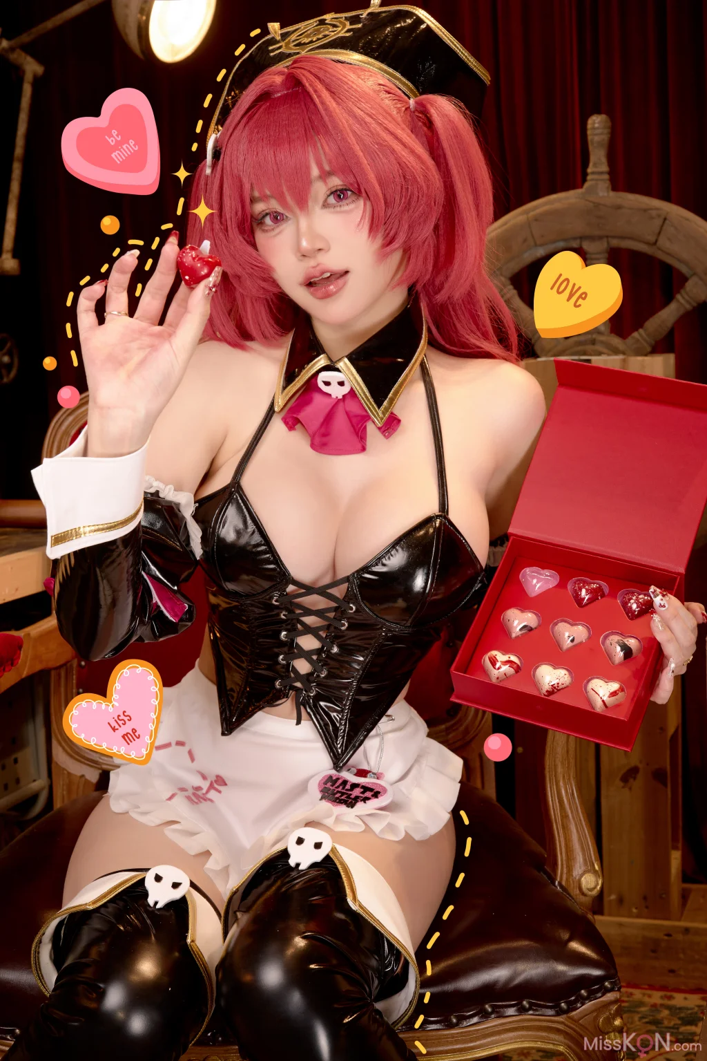 Coser@ZinieQ: Mast Romantic Maid (48 photos)