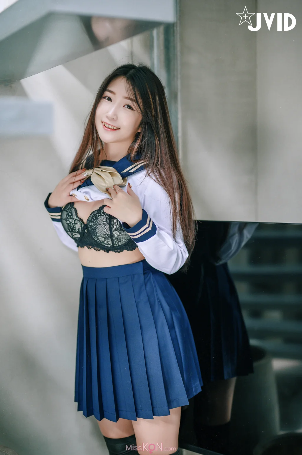 [JVID] 肉包Mini: 童顏巨乳的學生妹 肉包，放課後的特殊打工服務 (109 photos)