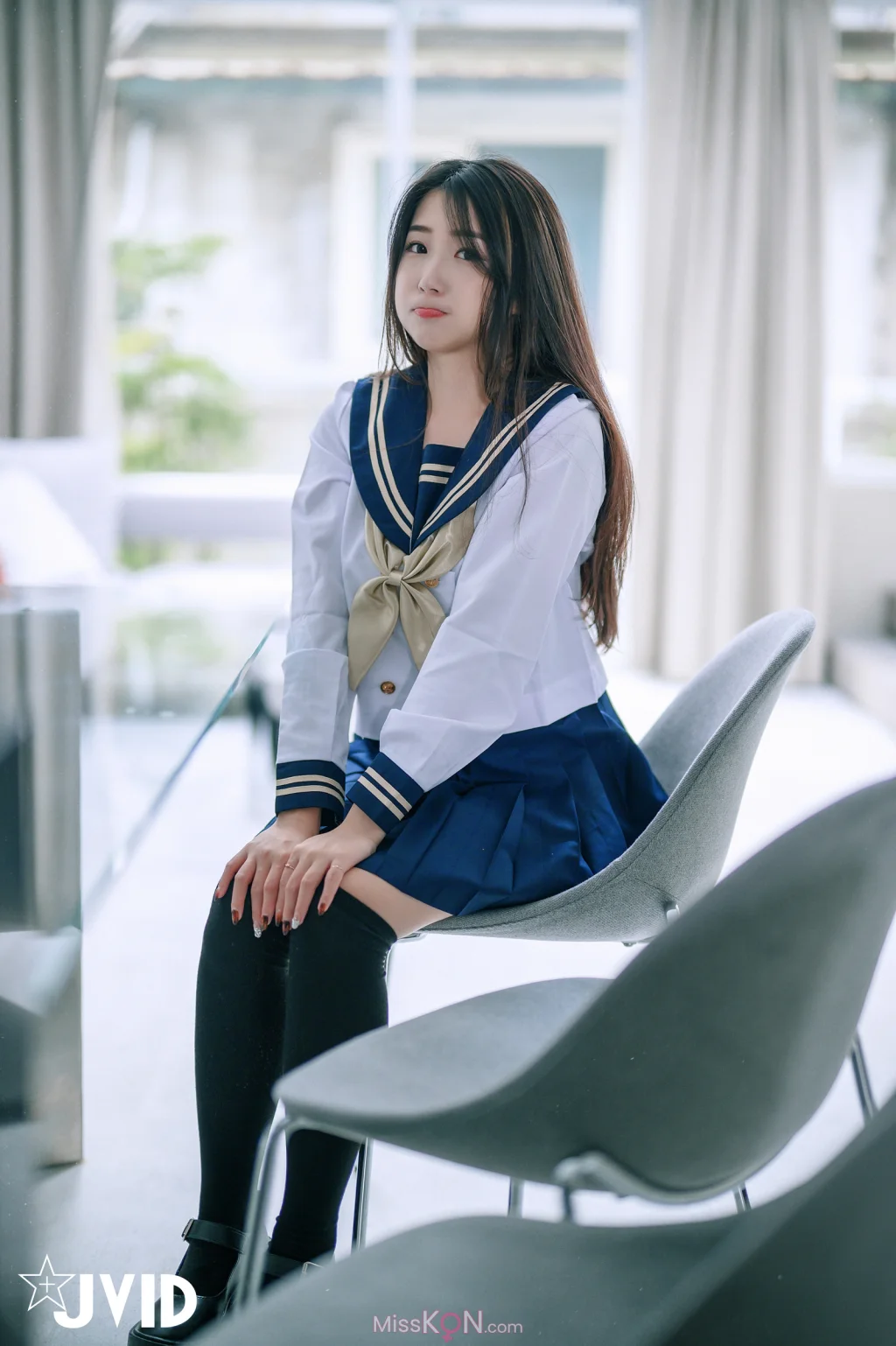 [JVID] 肉包Mini: 童顏巨乳的學生妹 肉包，放課後的特殊打工服務 (109 photos) – Page 3