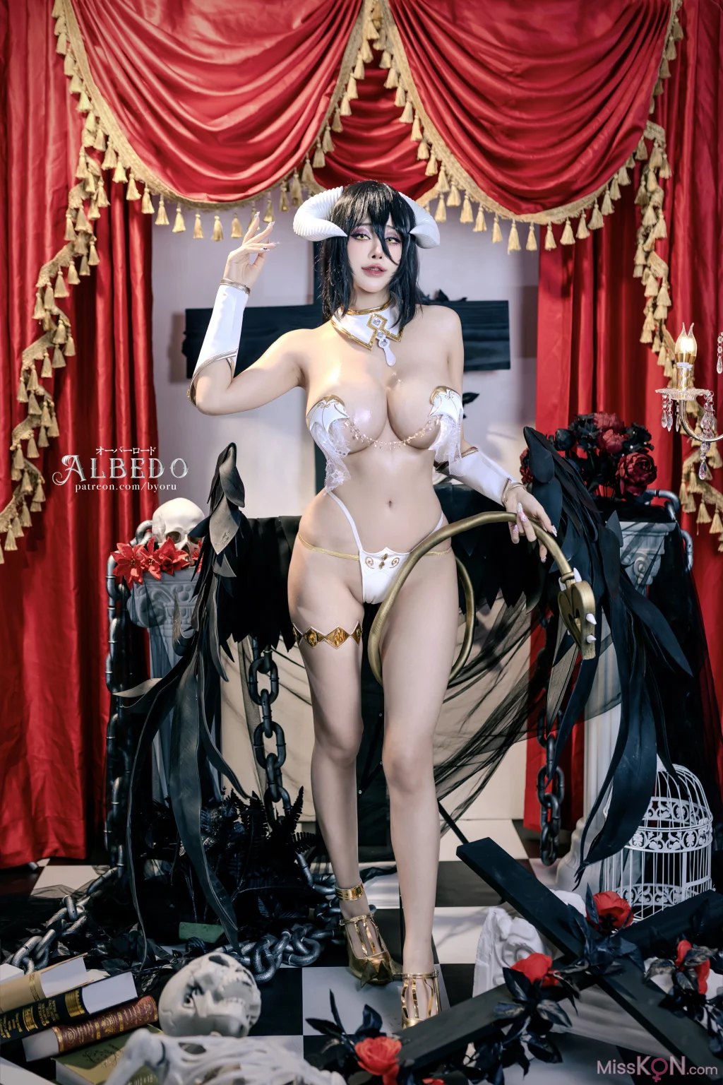 Coser@Byoru: 不死者之王 雅儿贝德 (47 photos + 16 videos)