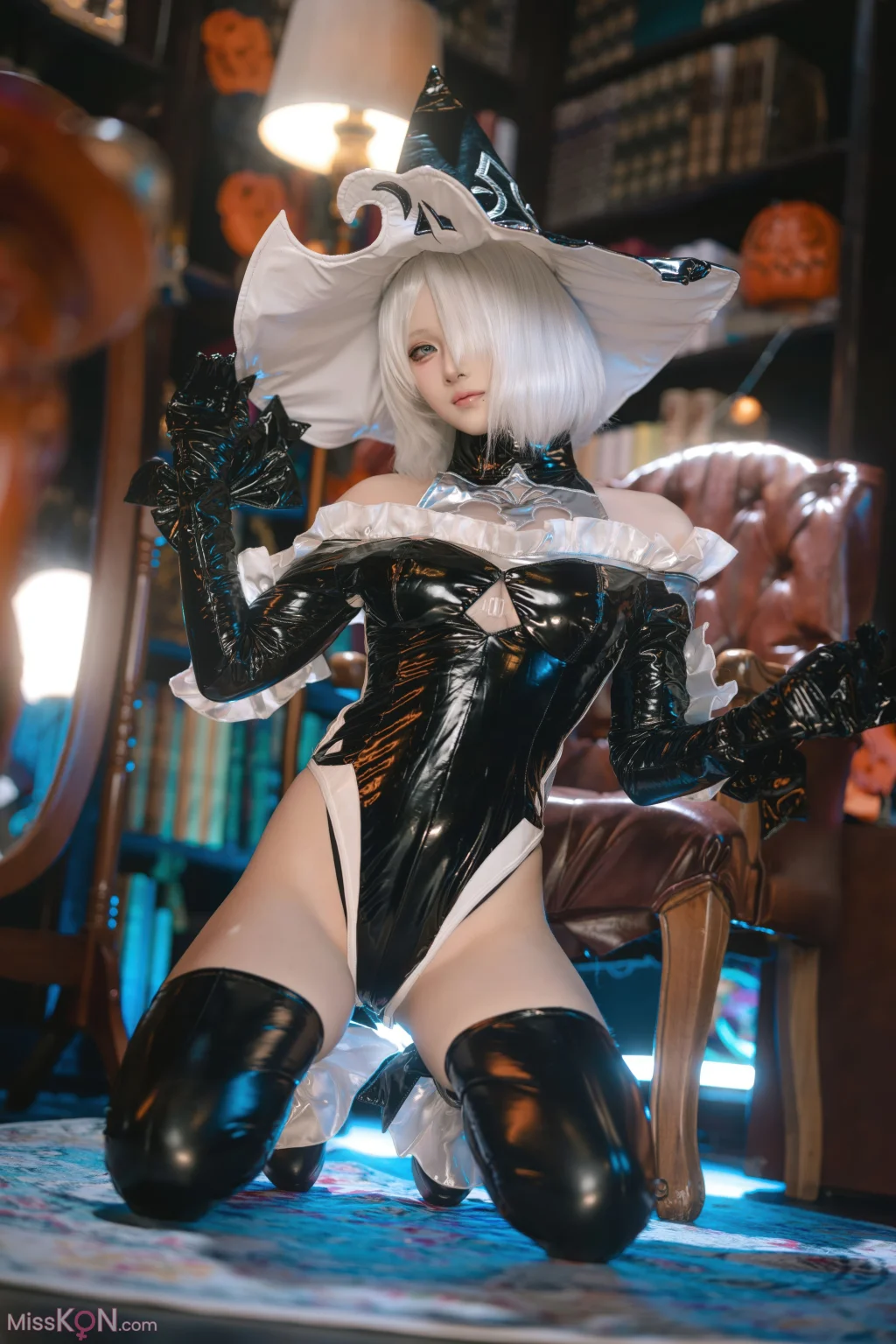 Coser@屿鱼: 尼尔 – 机械纪元 2B 万圣女巫同人 (70 photos) – Page 2