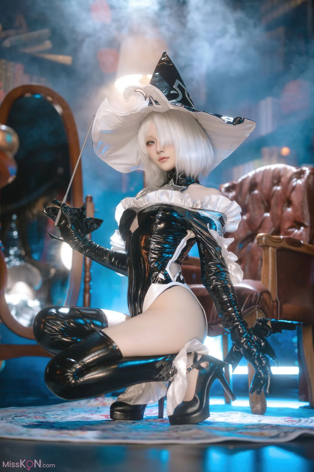 Coser@屿鱼: 尼尔 – 机械纪元 2B 万圣女巫同人 (70 photos) – Page 2